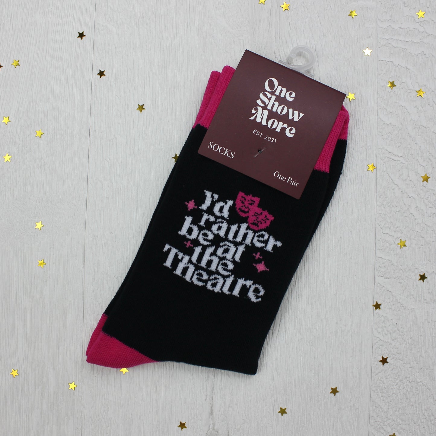 I’d rather be at the Theatre Socks