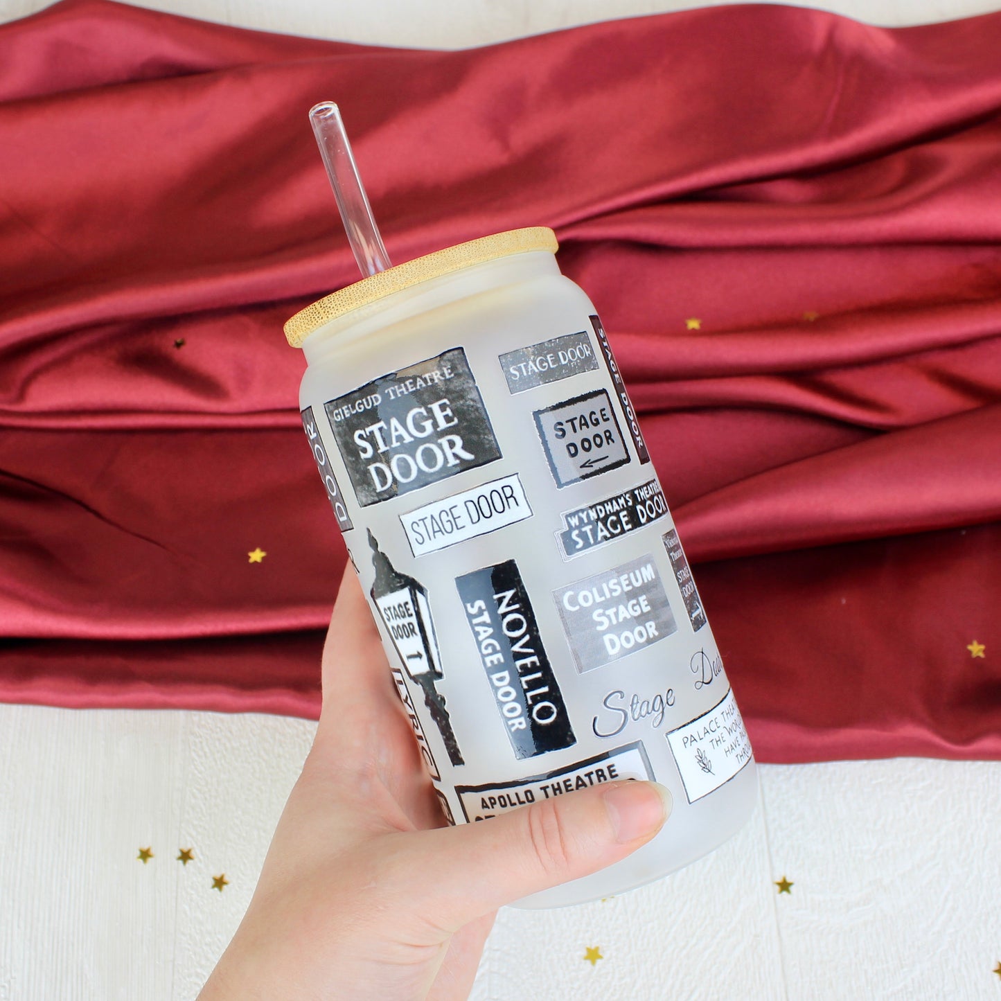 Stage Door Glass Cup