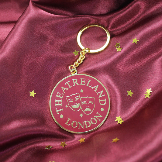 Theatreland Enamel Keyring