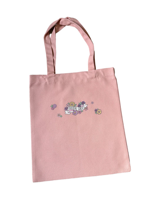 Theatre Girlie Canvas Tote Bag