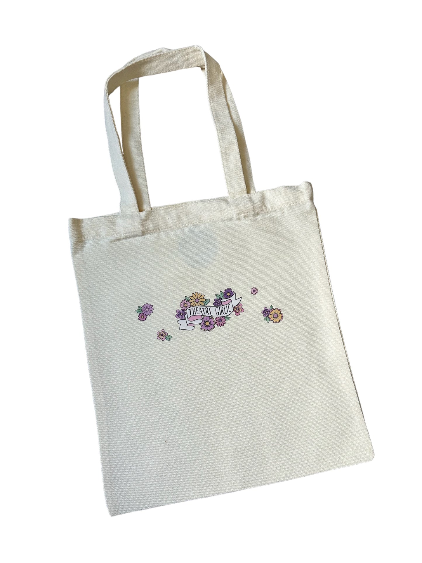 Theatre Girlie Canvas Tote Bag