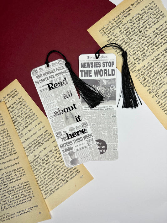 Newsies The Musical Bookmark