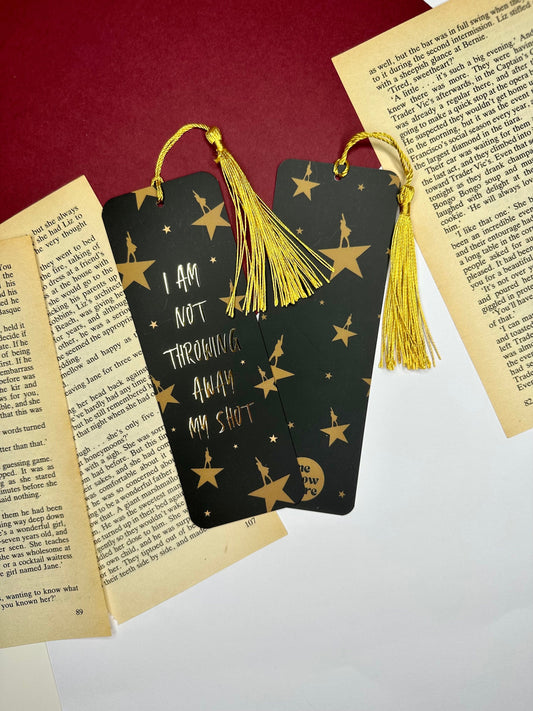 Hamilton The Musical Bookmark