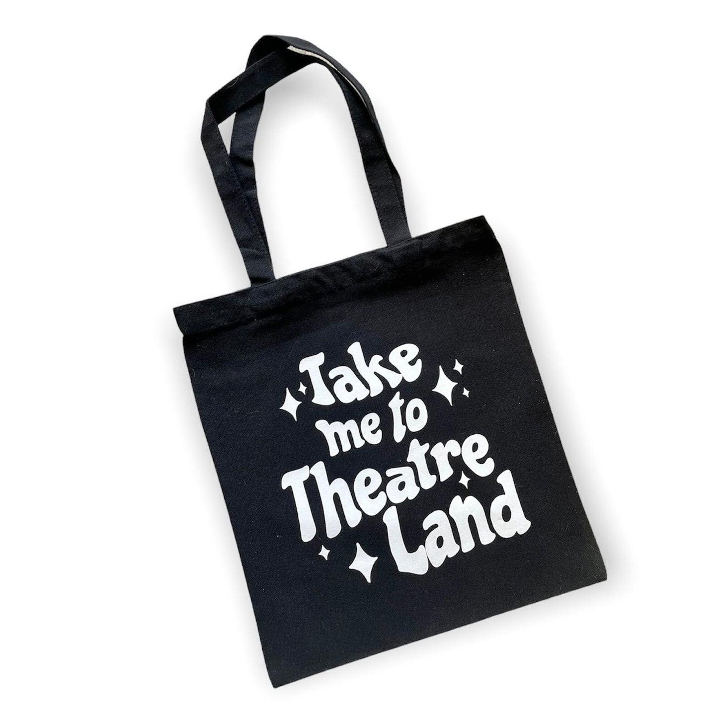 Take Me to Theatre Land Canvas Tote Bag