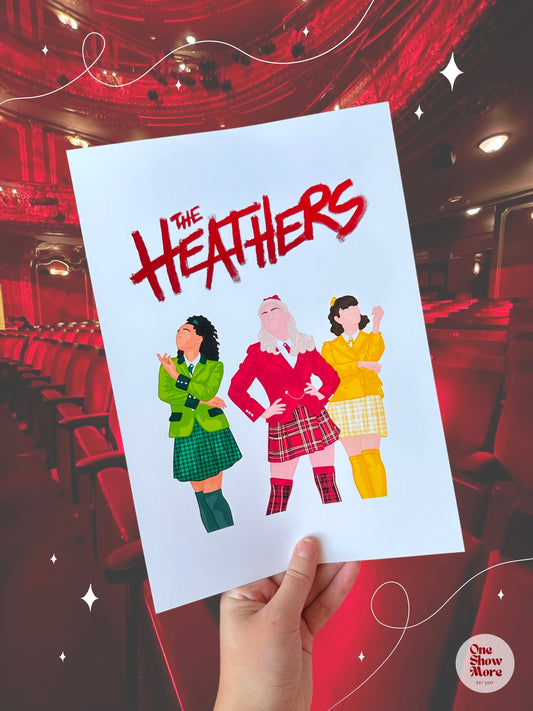 Heathers The Musical Foil Print