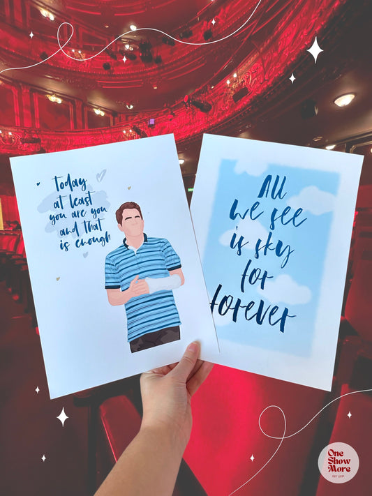 Dear Evan Hansen The Musical Foil Prints