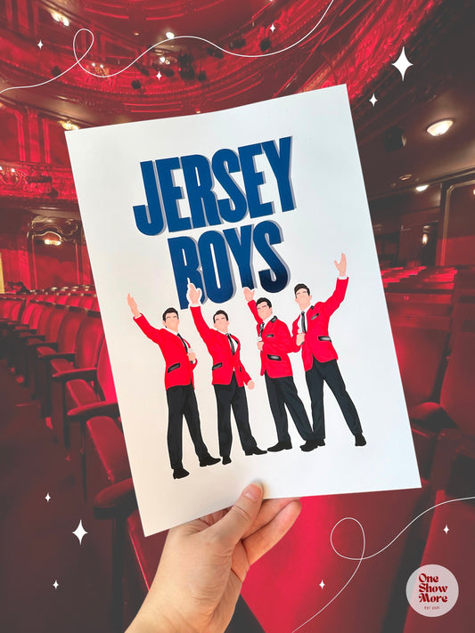 Jersey Boys The Musical Foil Prints