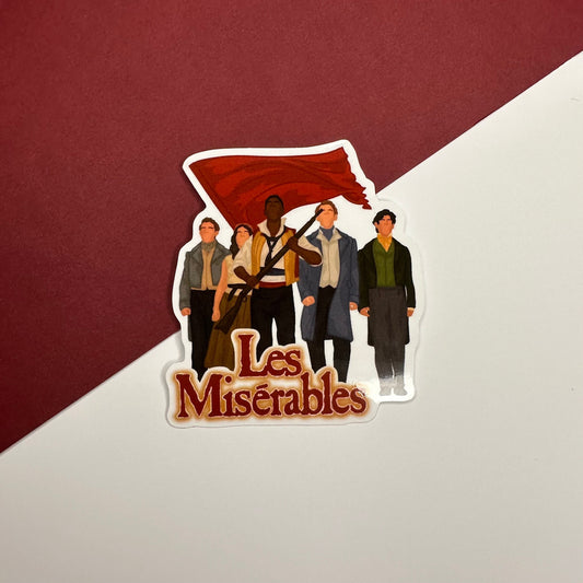 Les Miserables The Musical Sticker