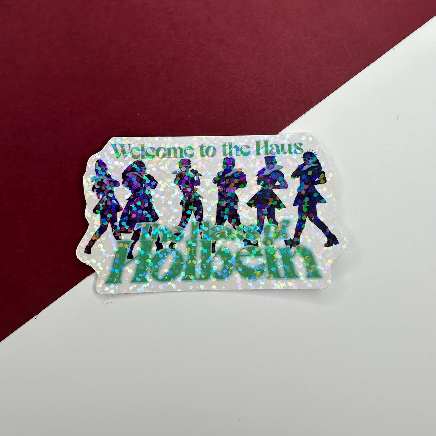 Haus of Holbein Six The Musical Holographic Sticker